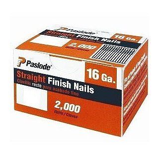 Paslode 650285 2 Inch by 16 Gauge Galvanized Straight Finish Nail (2, 000 Per Box)   Collated Finish Nails  