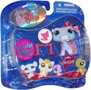 Littlest Pet Shop Special Edition Pet #986 Ballerina Hippo with Tutu Action Figure Toys & Games