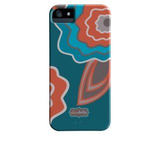 Case Mate Claire Bella Designer Print Case for iPhone 5/5s   Turquoise Lux   Retail Packaging   Turquoise Cell Phones & Accessories