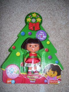 Christmas Party Dora Figure Toys & Games