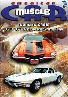 American MuscleCar Camaro Z/28 and '63 '67 Corvette Sting Ray American Muscle Car Movies & TV