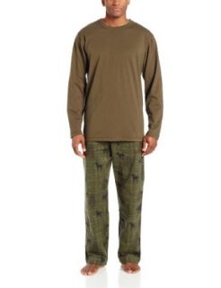 Woolrich Men's Print Flannel Pajama Set at  Mens Clothing store