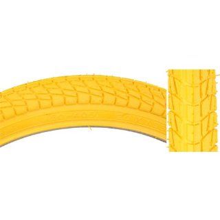 Kenda Freestyle Kontact Tire 20 x 1.95 Yellow/Yellow  Bike Tires  Sports & Outdoors