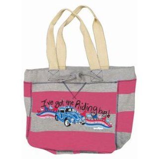 Peace Buggy Riding Beach Bag Pink Travel Totes Luggage Clothing