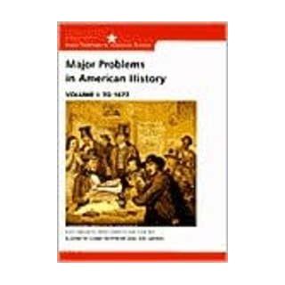 Major Problems in American History (9780618246489) Cobbs Books