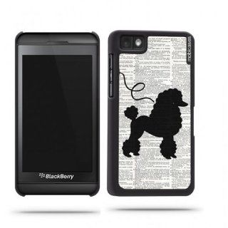 Poodle Dog On Dictionary Retro Vintage Blackberry Z10 Case   For Blackberry Z10 Cell Phones & Accessories