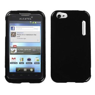 Black Protector Case Phone Cover For Alcatel One Touch 995 Cell Phones & Accessories