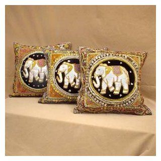 Elephant Pillow Cover Decorative Sofa Cushions (Set of five)   Bed Pillows