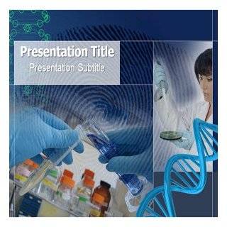 Forensic Science PowerPoint Template   Forensic Science PowerPoint (PPT) Backgrounds Templates Software