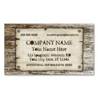 Old West Vintage Business Cards  Business Card Stock 