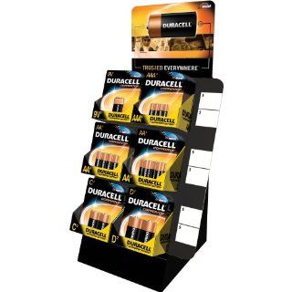 Duracell Batteries Coppertop Batteries, Variety Pack Battery Sizes D, C, AA, AAA, 9V, Display Case Health & Personal Care