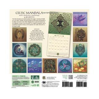 Celtic Mandala Earth Mysteries & Mythology 2014 Wall Calendar Jen Delyth 9781602377141 Books