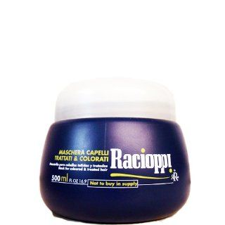 Rr Line Racioppi Mask for Coloured & Treated Hair (500 ml / 16.9 oz)  Standard Hair Conditioners  Beauty