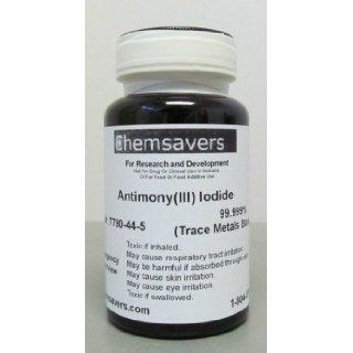 Antimony(III) Iodide, 99.999% (Trace Metals Basis), Certified, 50g Lab Chemicals