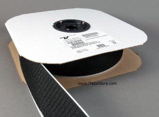 TEXACRO brand Fastener, Black, Rubber 32 Adhesive Hook, 2 wide  Tape Dry Adhesives 