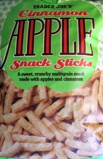 Trader Joe's 2 Cinnamon Apple Snack Sticks6 Oz. Bag Each Total 12 Oz.  Snack Food  Grocery & Gourmet Food