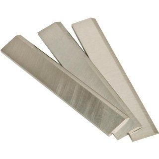 Grizzly G6696 4 Inch by 3/4 Inch by 1/8 Inch HSS Jointer Knives, Set of 3    