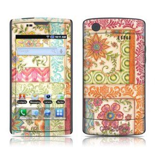 Ikat Floral Design Protective Skin Decal Sticker for Samsung Captivate SGH i897 Cell Phone Cell Phones & Accessories