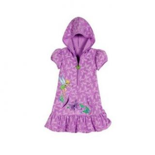 Disney Fairies Tinkerbell "Tink" Purple Swimsuit Swim Cover Up Dress XXS(2/3 L(10) Fashion Swimwear Cover Ups Clothing