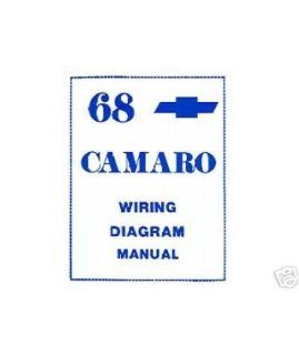 1968 CHEVROLET CAMARO Wiring Diagrams Schematics 