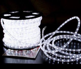 Outdoor and Indoor 150 Feet White LED Rope Light   String Lights