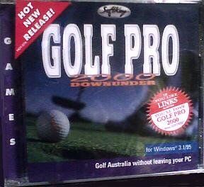 Golf Pro 2000 Downunder Software