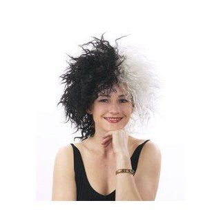 Cruel Lady Wig Ff (Half Black/ Half White) Costume Wigs Clothing