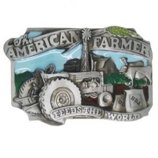 Little Hand The American Farmer Feeds The World Mens Boys Belt Buckles at  Men�s Clothing store Apparel Belts