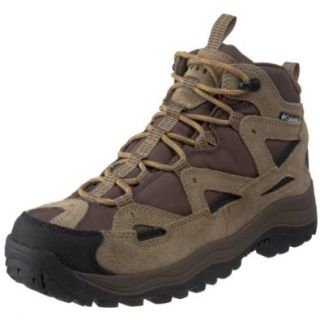Columbia Men's Coremic Ridge 2 Hiking Boot, Espresso/Treasure, 12 M US Shoes