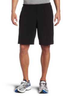 Brooks Men's Transport 9 Inch Short II, Black, Large  Running Shorts  Clothing