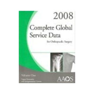 Complete Global Service Data 2008 9780892034574 Medicine & Health Science Books @