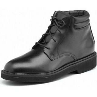 Black Polishable Dress Leather Chukka Boot, Size 9 medium Tuxedo Shoes Shoes