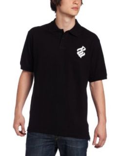 Rocawear Men's Short Sleeve Unstopable Polo Shirt, Black, Large at  Mens Clothing store