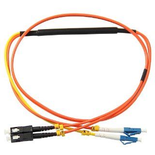 LC SC 62.5/125um mode conditioning patch cord, LC single mode, 3 meters length Lc Fiber Optic Connectors
