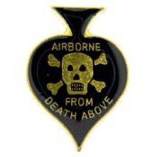 U.S. Army Airborne Death From Above Pin 1"   Novelty Buttons And Pins