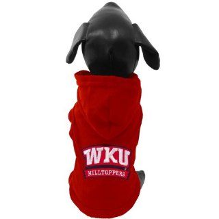 NCAA Western Kentucky Hilltoppers Cotton Lycra Hooded Dog Shirt, X Large  Sports Fan Pet Dresses  Sports & Outdoors