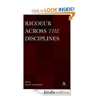Ricoeur Across the Disciplines eBook Scott Davidson Kindle Store