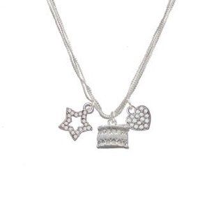 Drum LuckyStar Silver Necklace Pendant Necklaces Jewelry