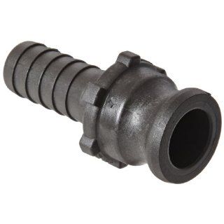 Dixon Valve PPE75 Polypropylene Type E Cam and Groove Fitting, 3/4" Male Adapter x 3/4" Hose ID