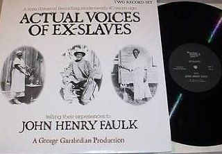 Actual Voices of Ex slaves   Rare Historical Recordings Music