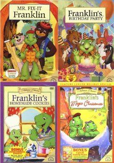 Franklin (4 Pack)Franklin   Mr. Fix It Franklin / Franklin's Birthday Party / Franklin's Homemade Cookies / Franklin's Magic Christmas Movies & TV