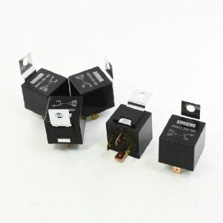 DC 24V 40A Normal Open SPST 4 Pins Automotive Truck Car Relay 5 Pcs   Electrical Outlet Switches  