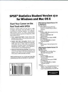 SPSS 17.0 Integrated Student Version (9780321628947) Inc. SPSS Inc. Books