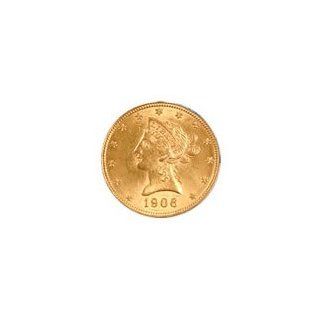 Early Gold Bullion $5 Liberty Almost Uncirculated Toys & Games