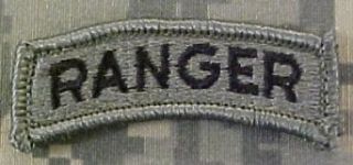 Ranger Tab with Velcro / Hook Fastener (ACU (Foliage Green)) Military Apparel Accessories Clothing