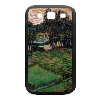 Landscape With Bridge Across The Oise By Vincent Van Gogh Black Samsung Galaxy S3 Case