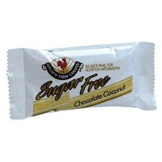 DIABETIC   NO SUGAR ADDED   CANDY BAR CHOCOLATE COCONUT 24BOX by GOLDEN FARM CANDIES *** Health & Personal Care