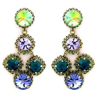 Sorrelli Hydrangea Chandelier Earrings Dangle Earrings Jewelry