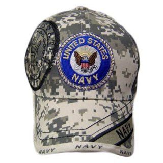 USA US NAVY SEAL DIGITAL STONE CAMOUFLAGE CAP HAT ADJ Sports & Outdoors