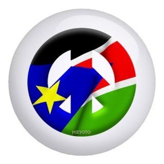 Southern Sudan Meyoto Flag Bowling Ball  Entry Level Bowling Balls  Sports & Outdoors